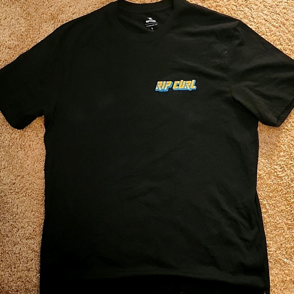 Rip Curl Black Short Sleeve Tee